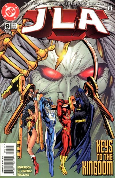 JLA #9A Direct Edition