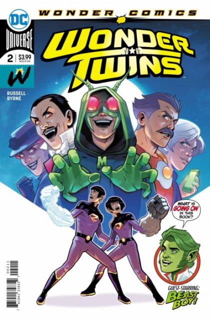 Wonder Twins #2A Regular Stephen Byrne Cover