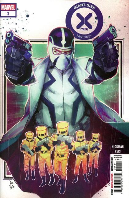 Giant-Size X-Men: Fantomex #1A Regular Rod Reis Cover