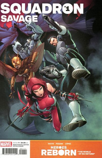 Heroes Reborn: Squadron Savage #1A Regular Stephen Segovia Cover