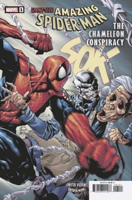 Giant-Size Amazing Spider-Man: The Chameleon Conspiracy #1B Variant Ryan Stegman Spider-Man Villains Cover