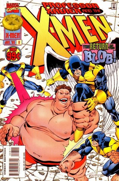 Professor Xavier and the X-Men #8A Direct Edition