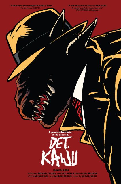 Detective Kaiju #3C Michael Calero Homage Variant