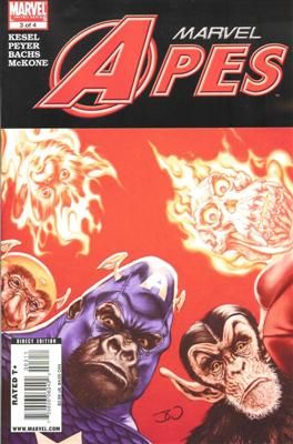 Marvel Apes #3A Regular John Watson Cover