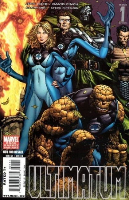 Ultimatum #1G Marvel Book Market Variant Not For Resale