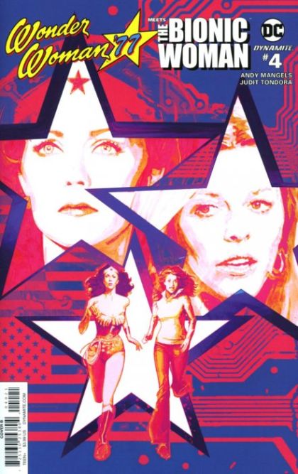 Wonder Woman '77 meets The Bionic Woman #4B Variant Bill Sienkiewicz Cover