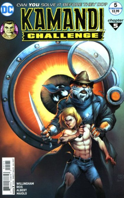 The Kamandi Challenge #5B Variant Ivan Reis Cover