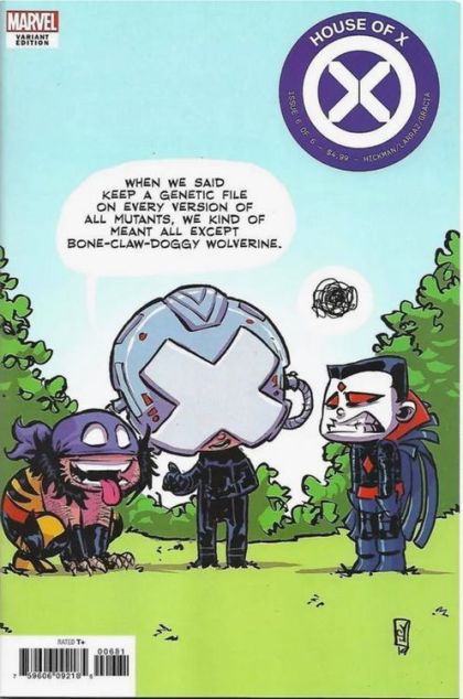 House of X #6H Skottie Young Baby Variant