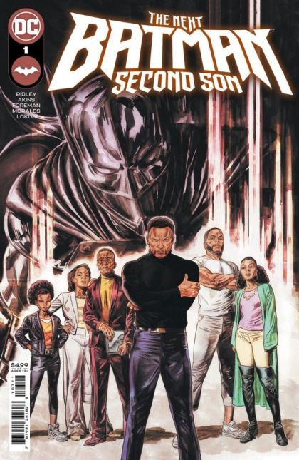 The Next Batman: Second Son #1A Regular Doug Braithwaite Cover