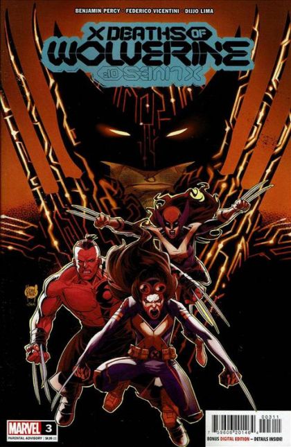 X Deaths of Wolverine #3A Regular Adam Kubert Cover