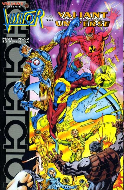 Visitor vs. the Valiant Universe #2A Direct Edition