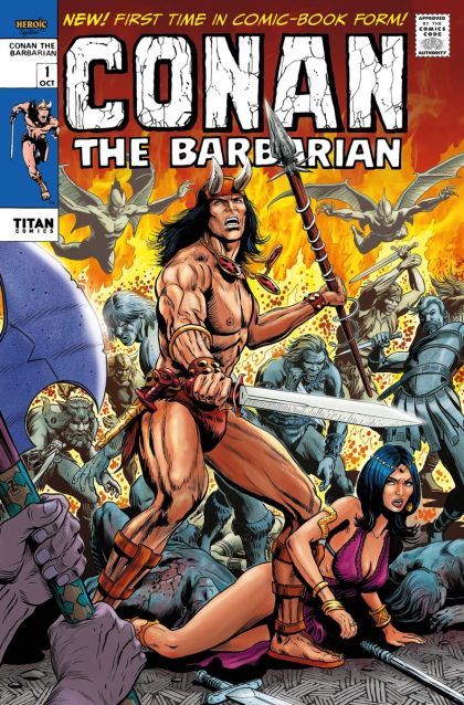 Conan the Barbarian (Titan Comics) #1D Patrick Zircher Retro Variant