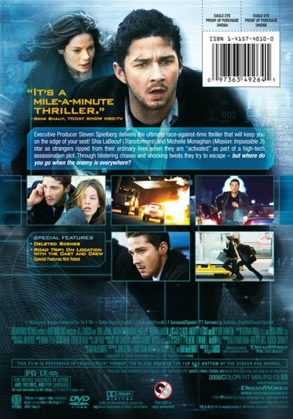 Eagle Eye (2008) - DVD