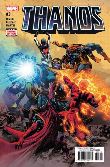 Thanos, Vol. 2 #3A Regular Mike Deodato Jr Cover