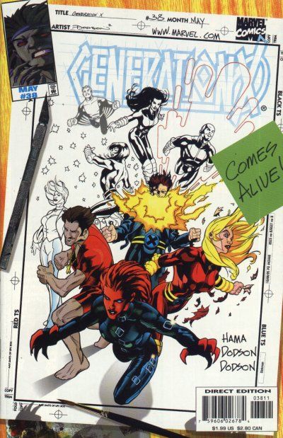 Generation X, Vol. 1 #38A Direct Edition