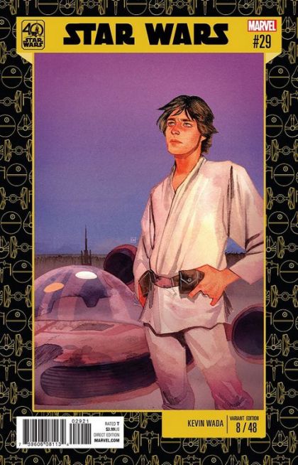 Star Wars, Vol. 2 (Marvel) #29B Kevin Wada Star Wars 40th Anniversary Variant