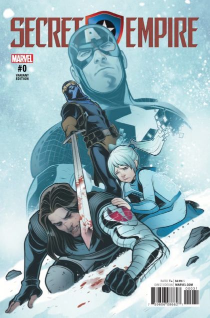 Secret Empire #0B Variant Elizabeth Torque Cover