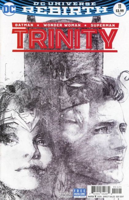 Trinity, Vol. 2 #11B Variant Bill Sienkiewicz Cover