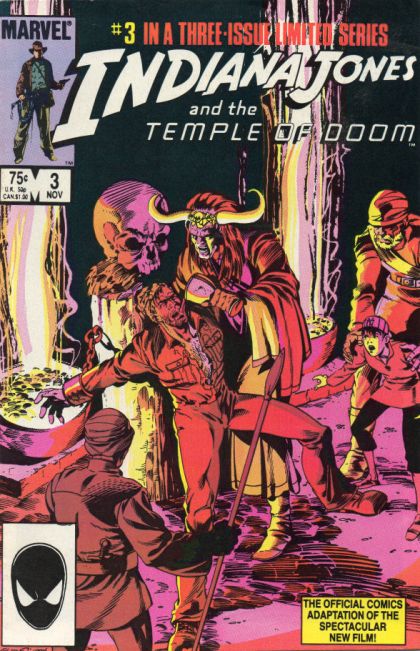 Indiana Jones and the Temple of Doom #3A Direct Edition