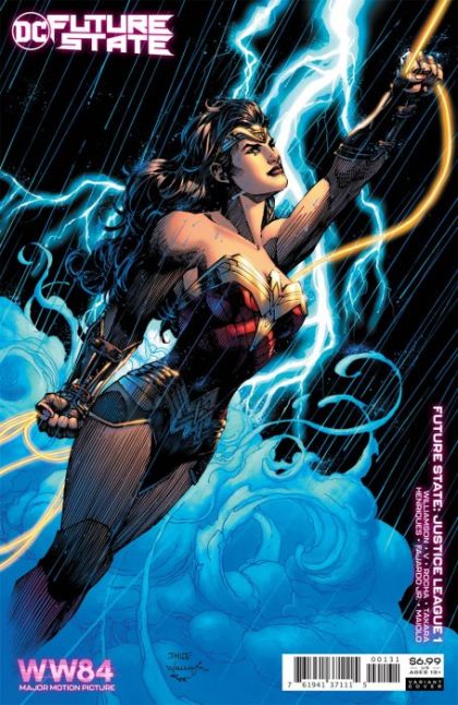 Future State: Justice League #1C Variant Jim Lee Wonder Woman 1984 Card Stock Cover