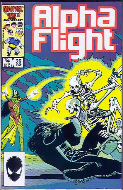 Alpha Flight, Vol. 1 #35A Direct Edition