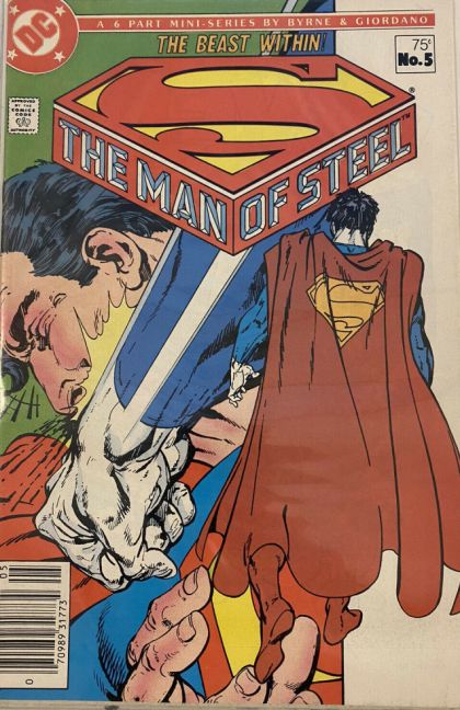 The Man of Steel, Vol. 1 #5B Newsstand Edition