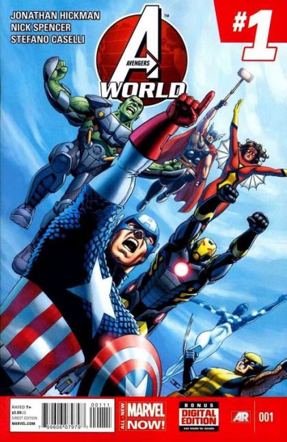Avengers World #1A Regular John Cassaday Cover