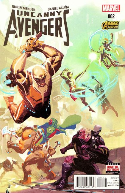 Uncanny Avengers, Vol. 2 #2A Regular Daniel Acuña Cover