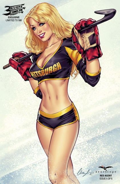 Red Agent #5J Elias Chatzoudis Exclusive Variant (Ltd. 500)