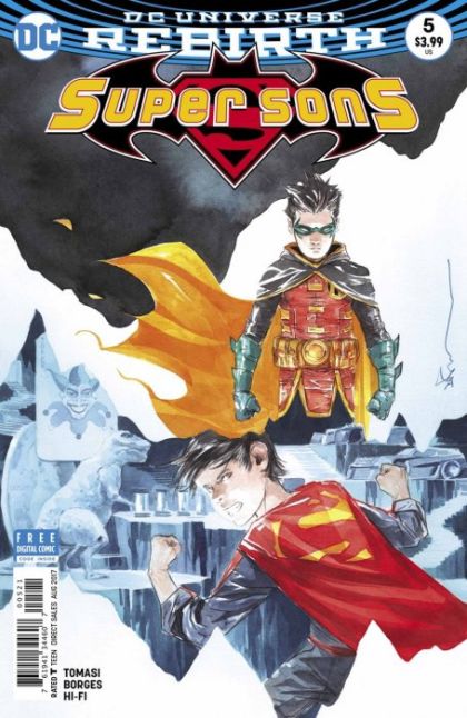 Super Sons #5B Variant Dustin Nguyen Cover