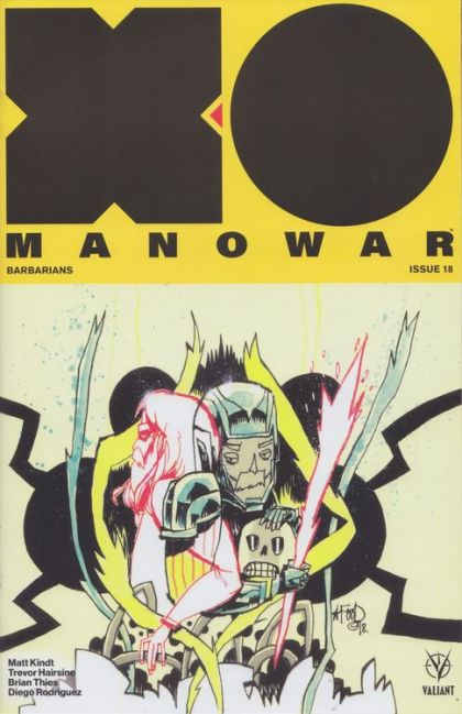 X-O Manowar, Vol. 4 #18B Cvr B Mahfood