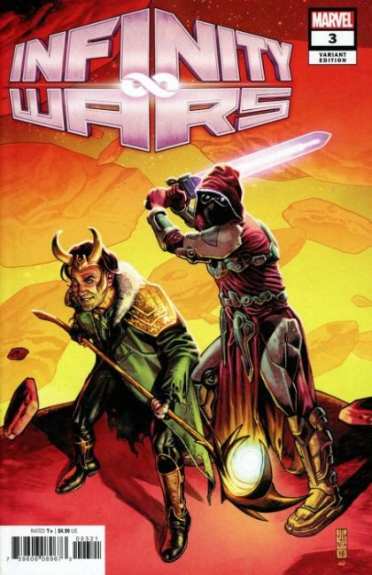 Infinity Wars #3B Incentive JG Jones Promo Variant Cover