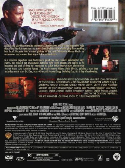 Training Day (2001) Special Edition - DVD
