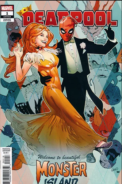 Deadpool, Vol. 7 #1M Land Variant