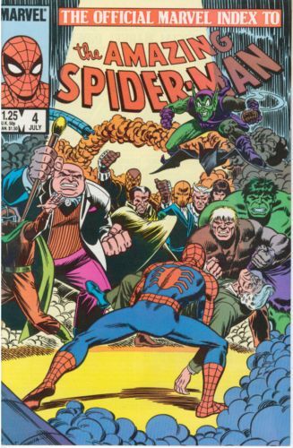 The Official Marvel Index To The Amazing Spider-Man #4