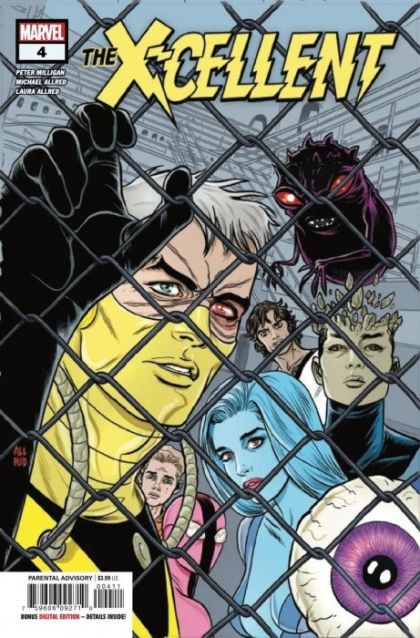 The X-Cellent, Vol. 1 #4A Regular Michael Allred Cover