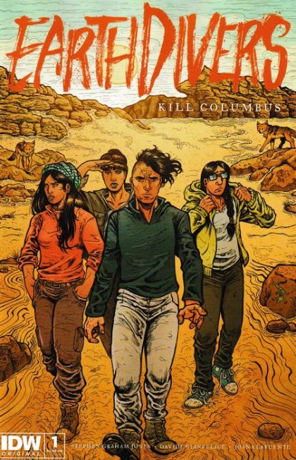 Earthdivers #1B Maria Wolf Variant