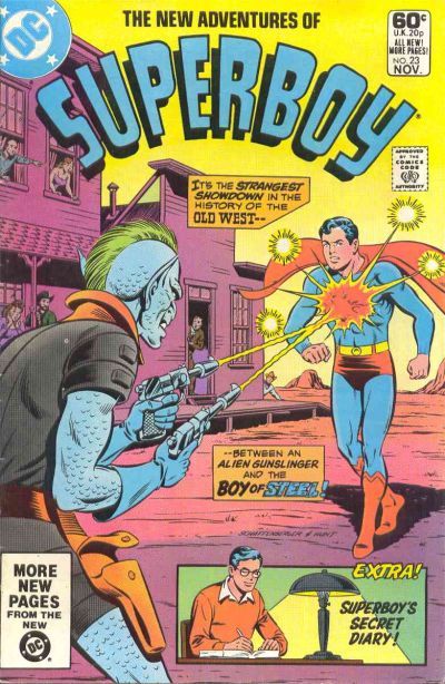 The New Adventures of Superboy #23A Direct Edition