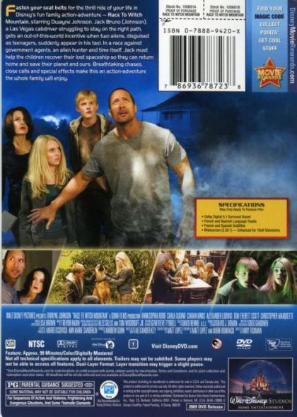 Race to Witch Mountain (2009) - DVD