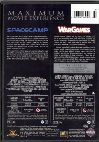Space Camp / WarGames - DVD