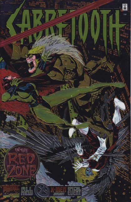 Sabretooth Special: In the Red Zone #1 Michael Golden Chromium Direct Edition