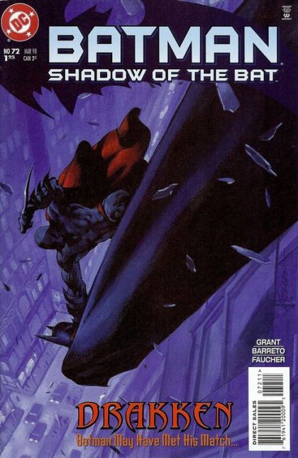 Batman: Shadow of the Bat #72A Direct Edition