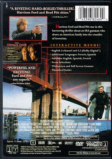 The Devil's Own (1997) - DVD