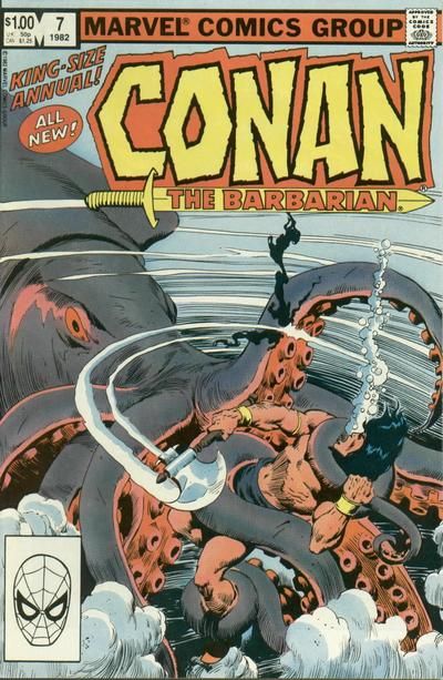 Conan the Barbarian Annual #7A Direct Edition