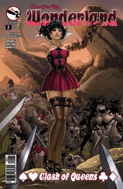 Grimm Fairy Tales Presents: Wonderland - Clash Of Queens #2D Richard Ortiz Connecting Variant