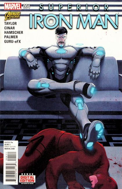 Superior Iron Man #4A Regular Mike Choi Cover