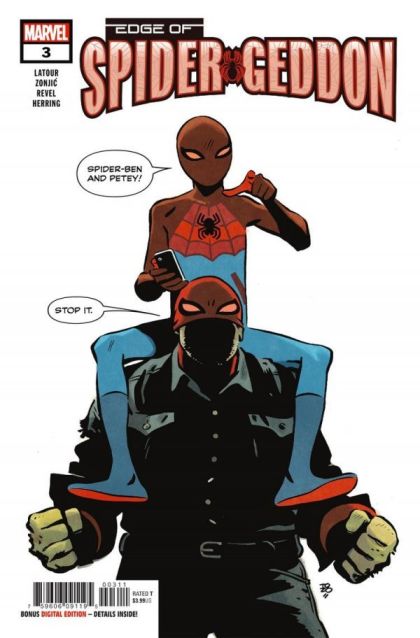 Edge of Spider-Geddon #3A Regular Tonci Zonjic Cover