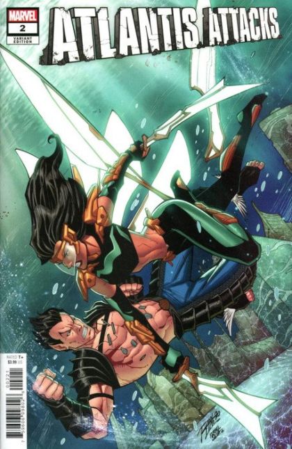 Atlantis Attacks #2B Variant Ron Lim Cover