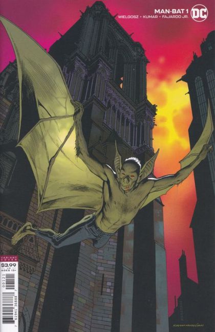 Man-Bat, Vol. 5 #1B Kevin Nowlan Variant Cover