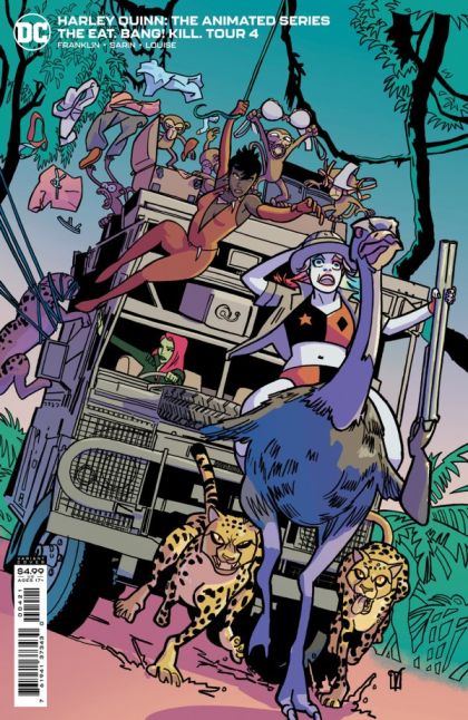 Harley Quinn: The Animated Series - The Eat, Bang, Kill Tour #4B Valentine De Landro Card Stock Variant